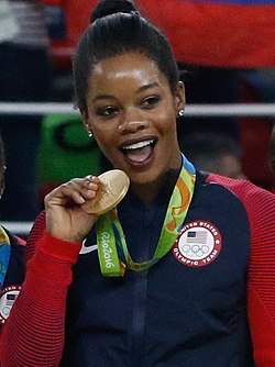 Douglas at the 2016 Olympic Games